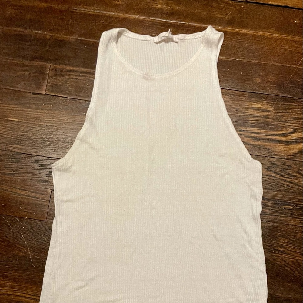 Boutique White Tank Size S